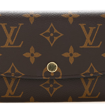 Louis Vuitton Monogram Emilie Wallet Rose Ballerine 10 of 10
