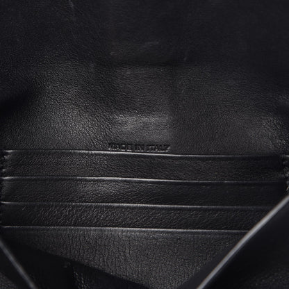 Saint Laurent Calfskin Monogram Tri Pocket Crossbody Bag Black 8 of 11
