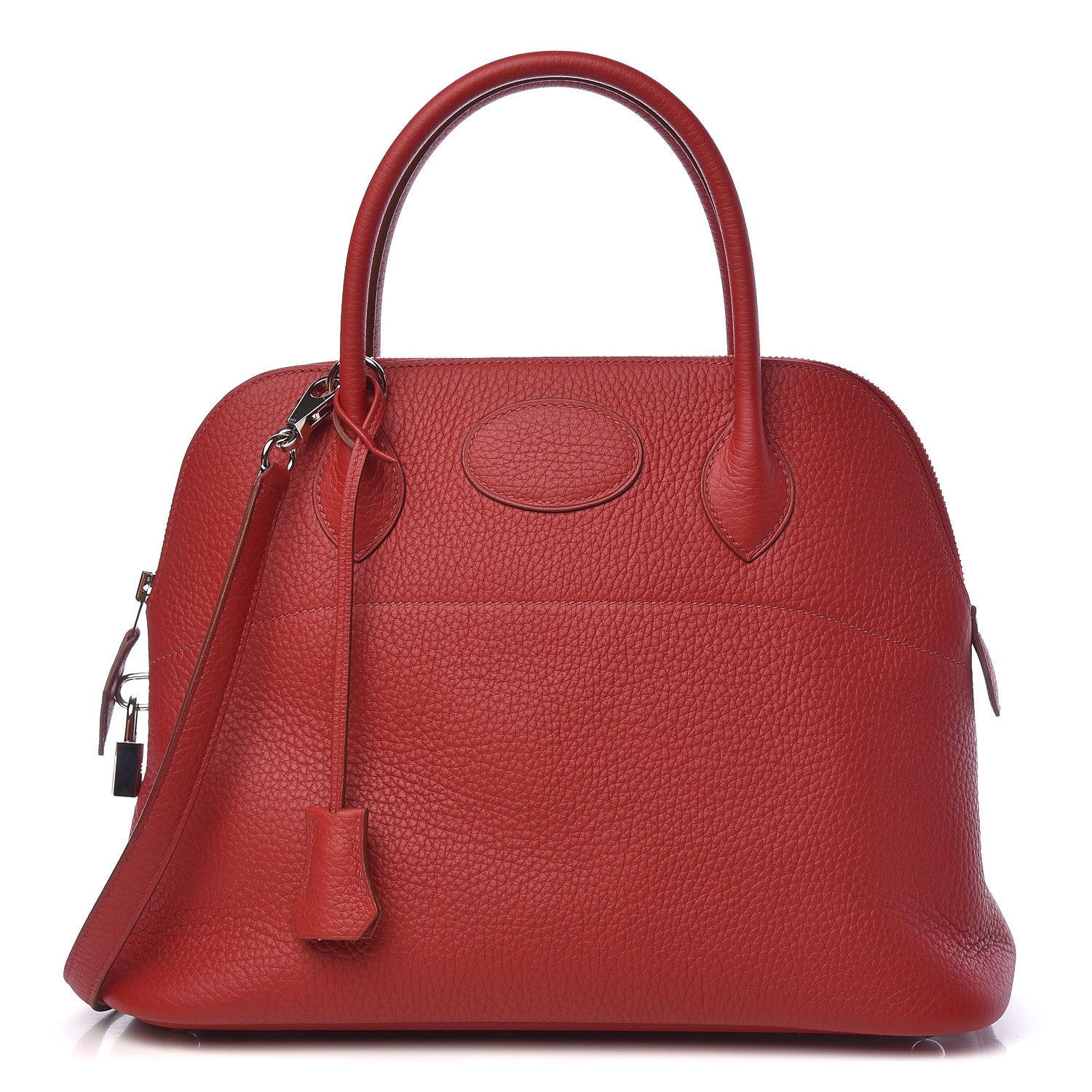 Hermes Taurillon Clemence Bolide 31 Rouge Garance 1 of 11