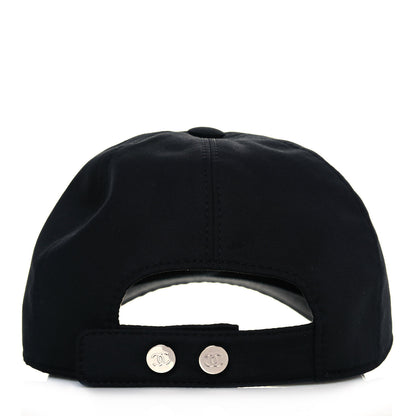 Chanel Cotton CC Cap Hat Black 4 of 6