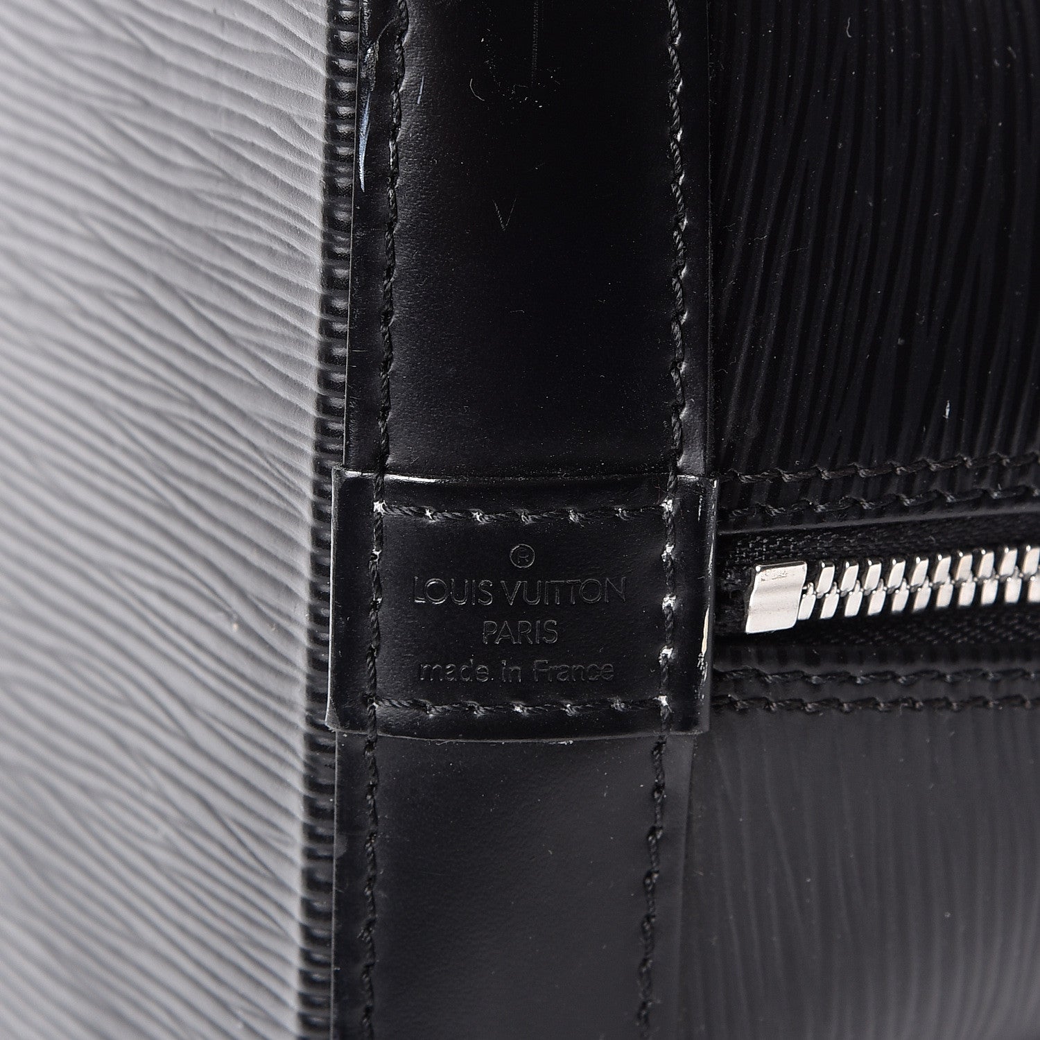 Louis Vuitton Epi Alma PM Black 5 of 8