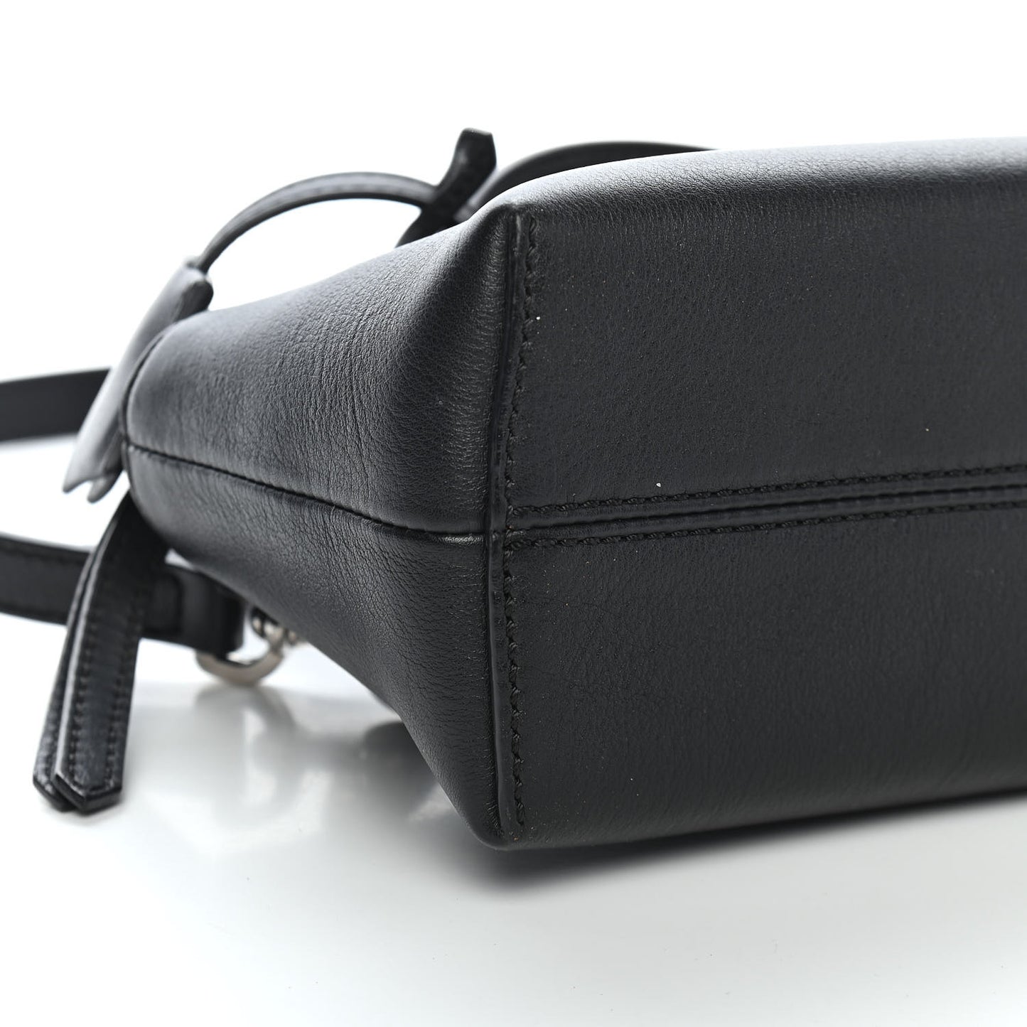 Vitello Dolce Crystal Flowerland Croc Tail Mini By The Way Boston Bag Black