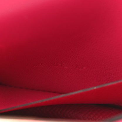 Hermes Epsom Constance Slim Wallet Rose Mexico 8 of 8