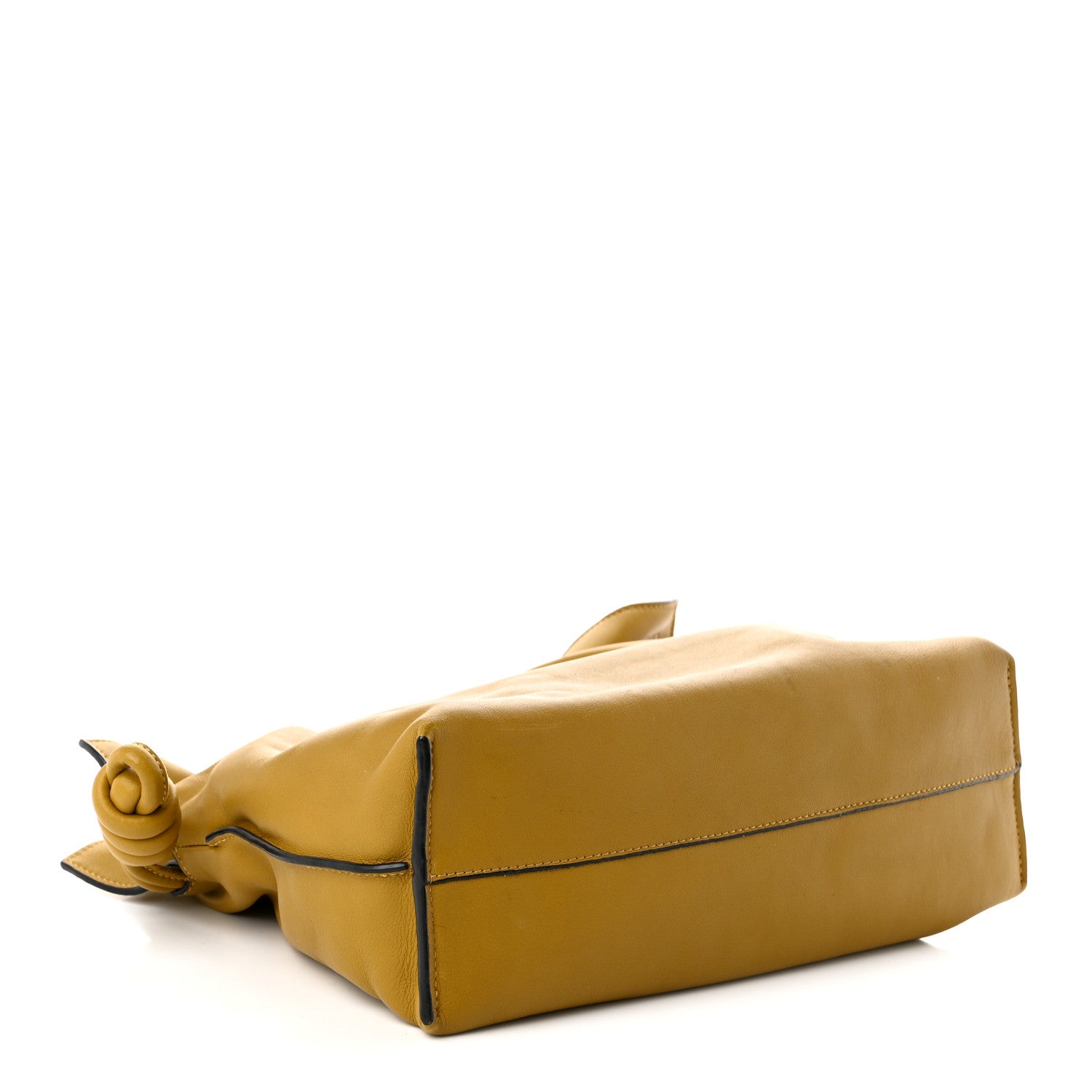 Loewe Nappa Medium Flamenco Knot Bag Ochre 4 of 10