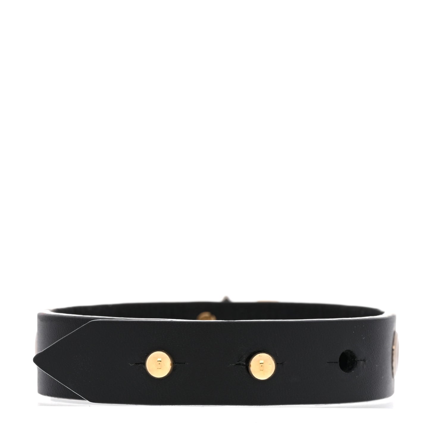 Calfskin Twist Bracelet 17 Black