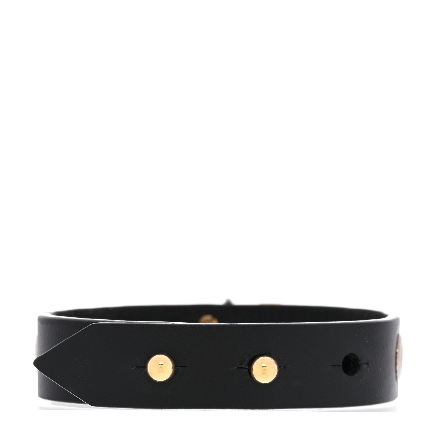 Louis Vuitton Calfskin Twist Bracelet 17 Black 3 of 8