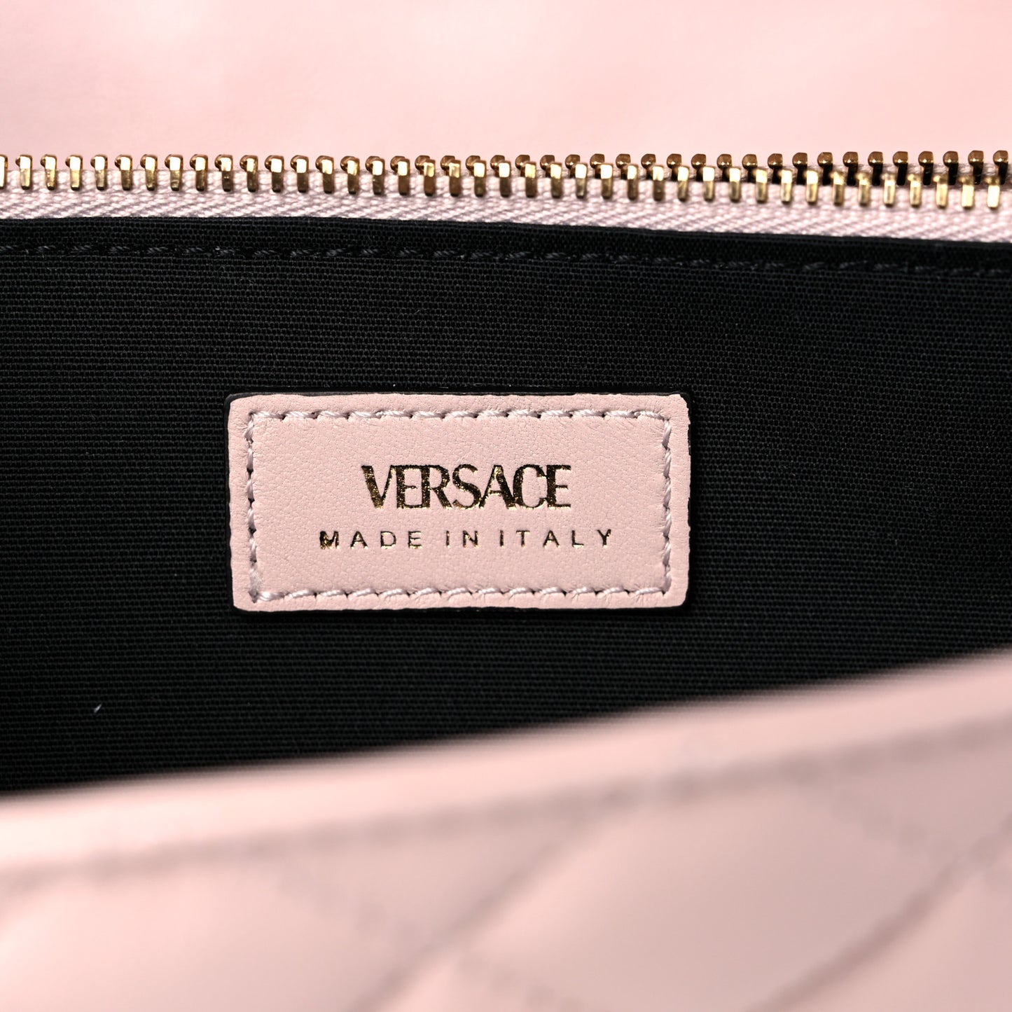 Calfskin Icon Quilted Wallet On Chain Crossbody Pink