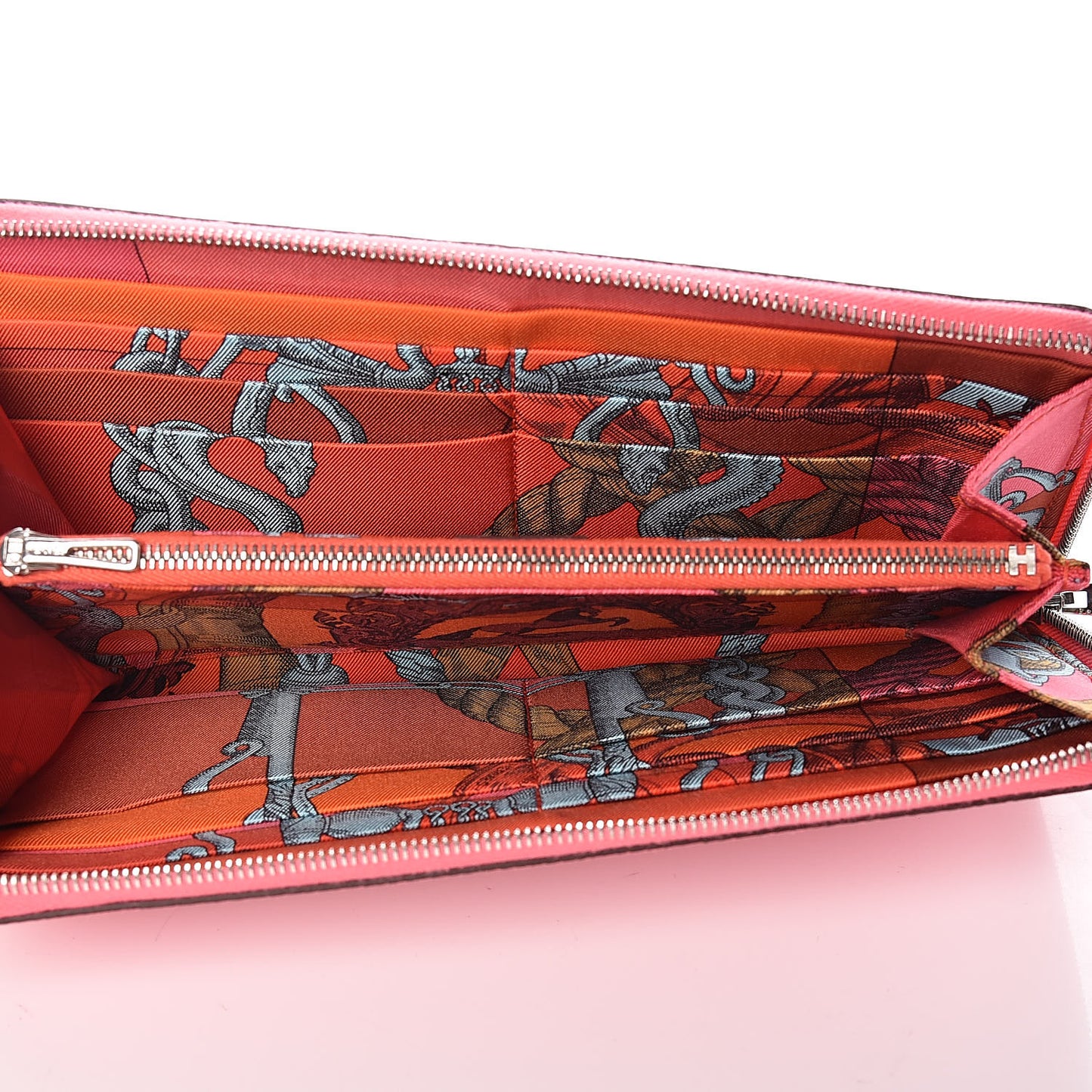 Epsom Silk'In Wallet Rose Azalee