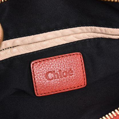 Chloe Calfskin Large Paraty Paprika Red 7 of 15