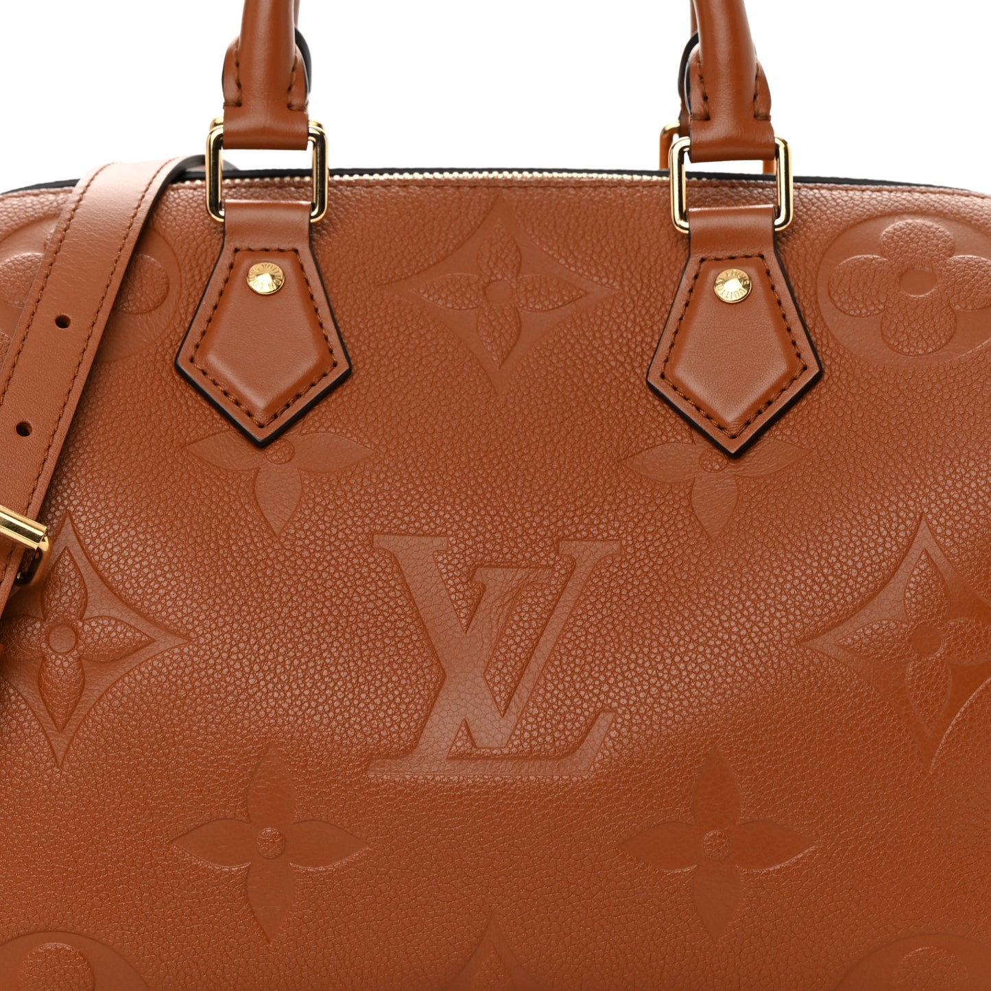 Empreinte Monogram Giant Speedy Bandouliere 25 Cognac
