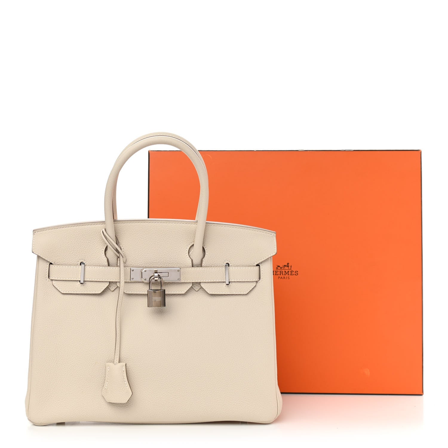 Hermes Togo Birkin 30 Craie 11 of 11