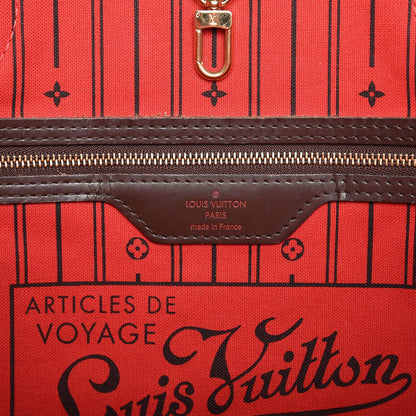 Louis Vuitton Damier Ebene Neverfull MM 6 of 13