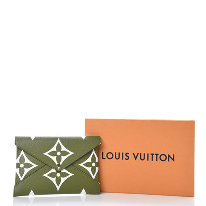Louis Vuitton Monogram Giant Large Kirigami Pochette Kaki 10 of 10
