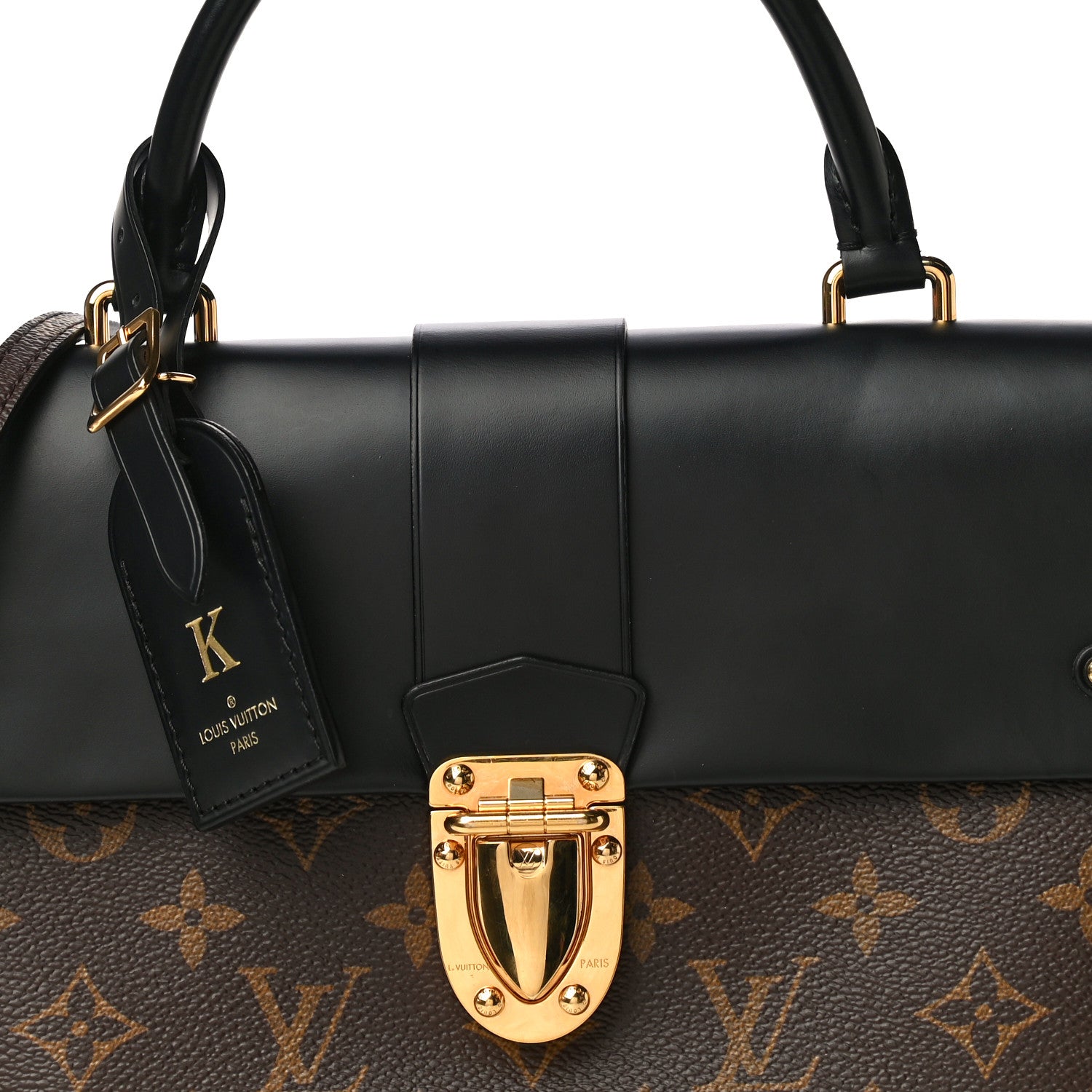 Louis Vuitton Monogram One Handle Flap Bag MM 8 of 15