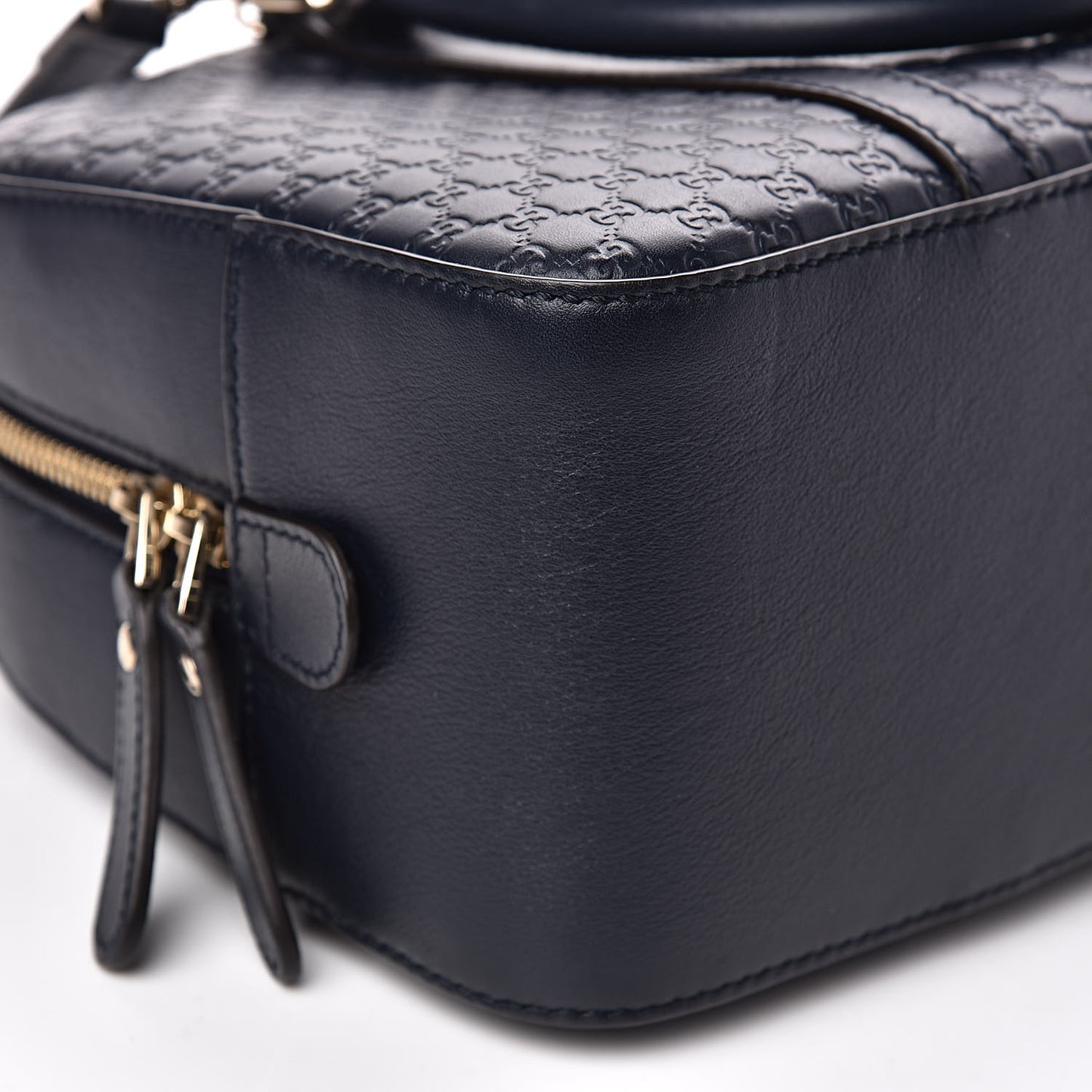 Microguccissima Medium Crossbody Bag Blue