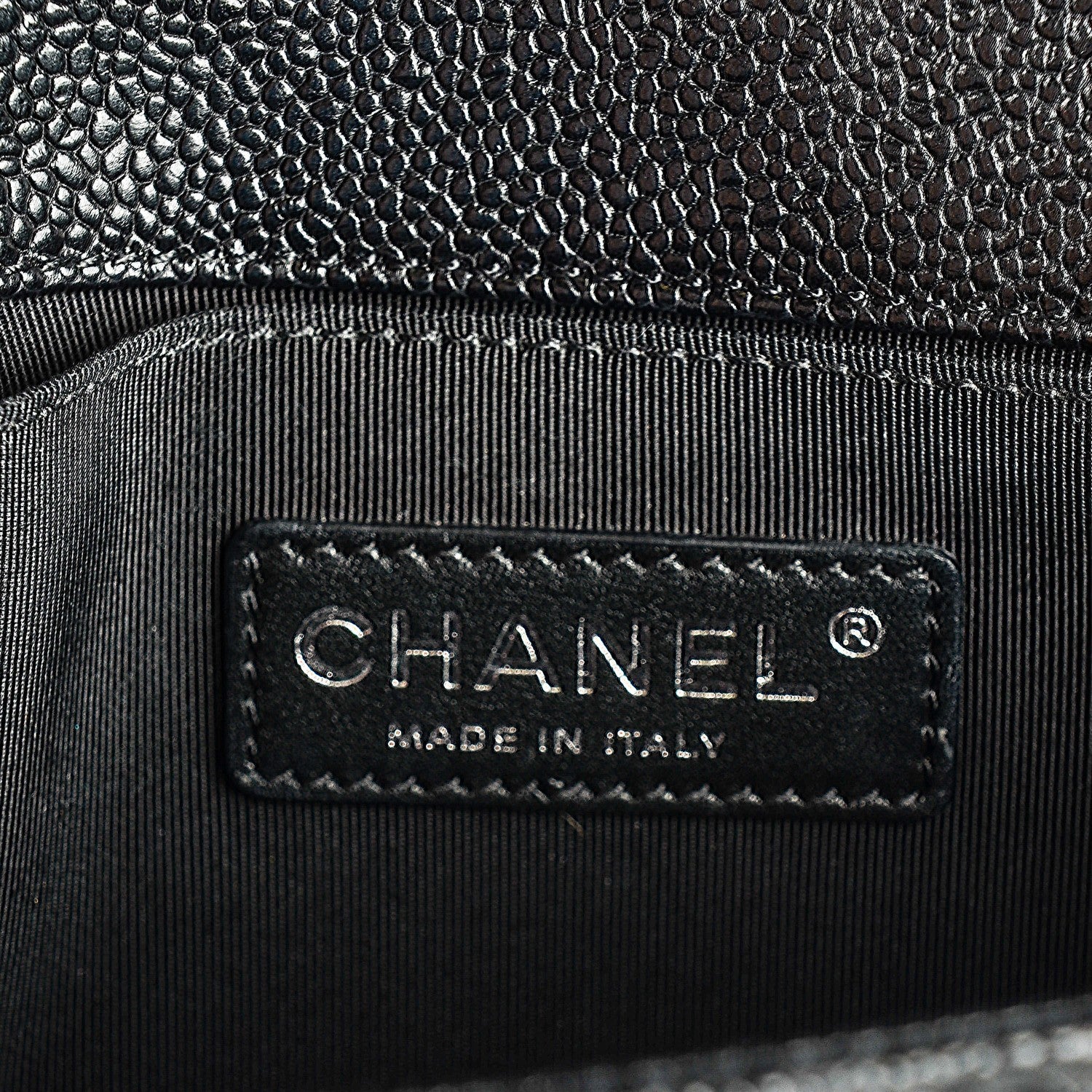 Chanel Caviar Quilted Small Boy Flap Black 8 of 8