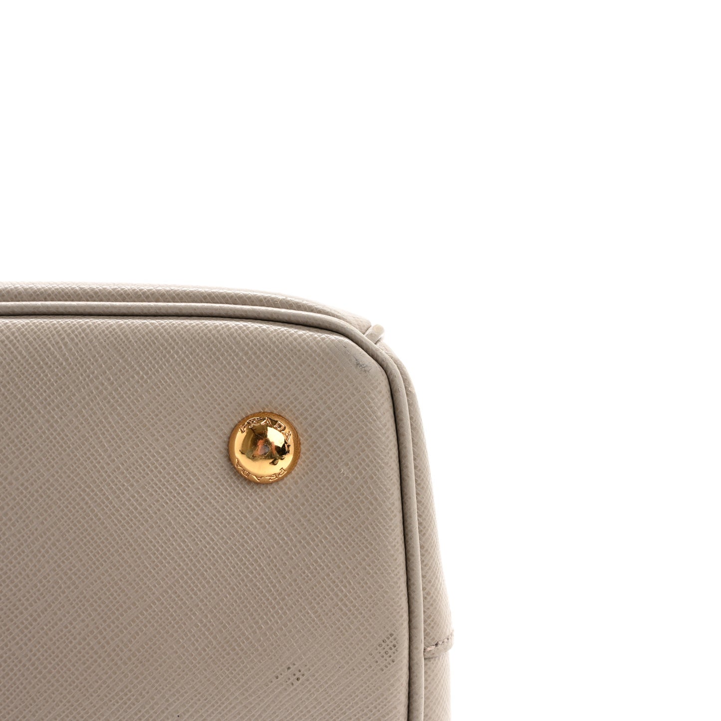 Saffiano Lux Medium Tote Pomice