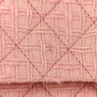Chanel Wool Tweed Quilted 2.55 Reissue 225 Flap Light Pink 9 of 11