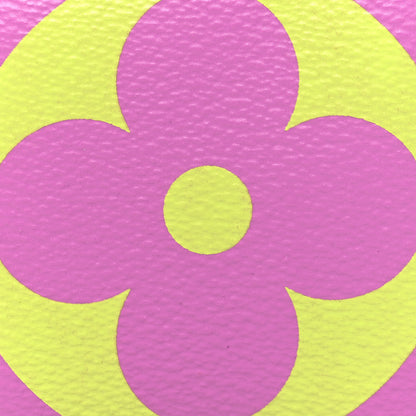 Louis Vuitton Monogram Giant Cube Coin Purse Pink 8 of 9