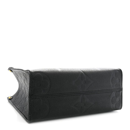 Louis Vuitton Empreinte Monogram Giant Onthego PM Black 4 of 10