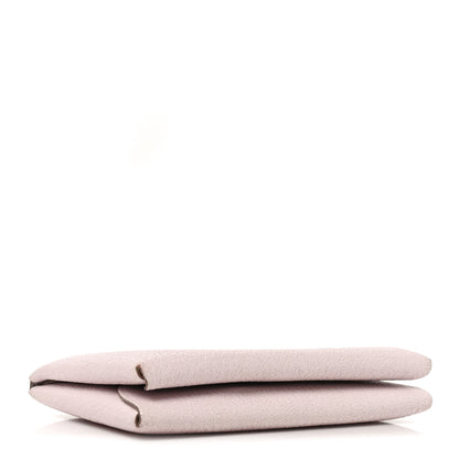 Hermes Chevre Mysore Calvi Duo Card Case Mauve Pale 4 of 8