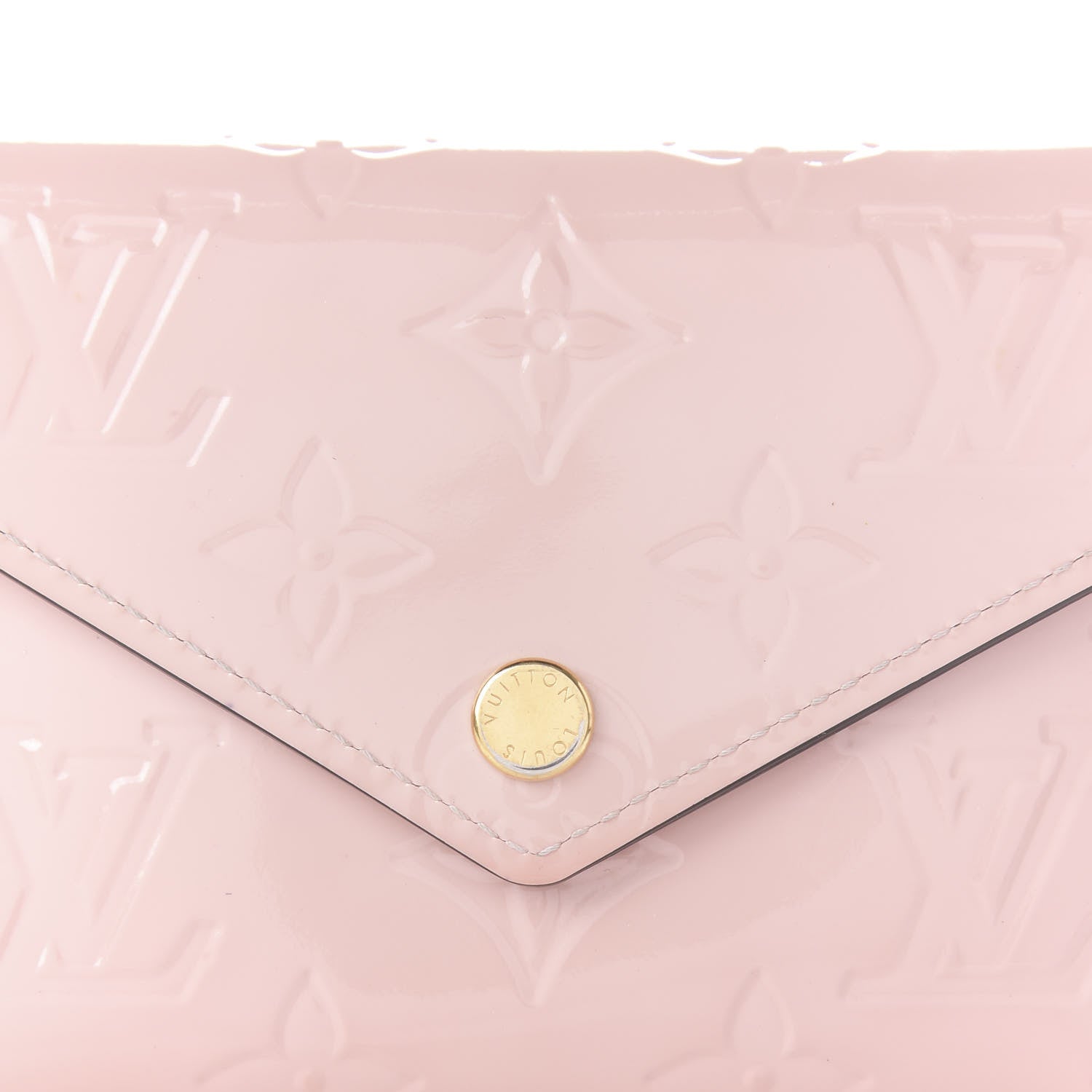 Louis Vuitton Vernis Victorine Wallet Rose Ballerine 9 of 11