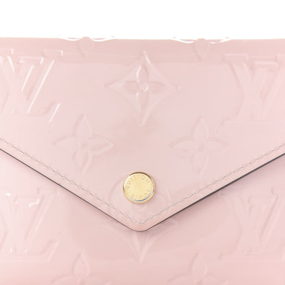 Louis Vuitton Vernis Victorine Wallet Rose Ballerine 9 of 11