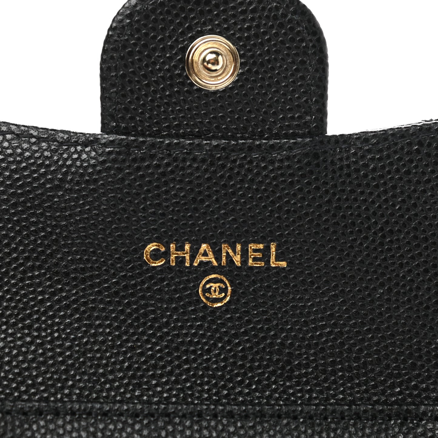 Caviar Quilted Flap Classic Belt Bag Black