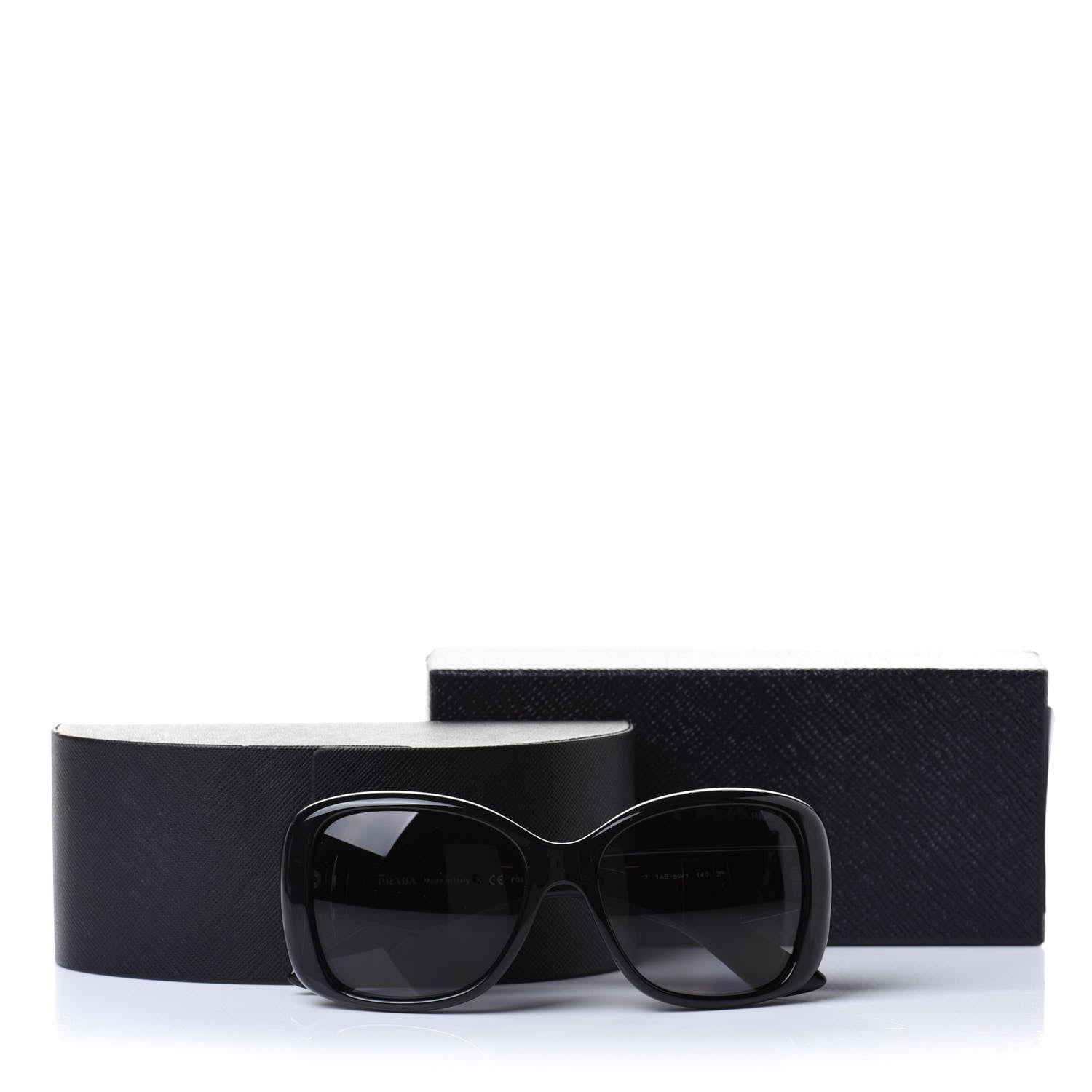 Prada Sunglasses SPR32 P Black 9 of 9