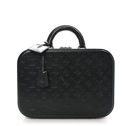 Louis Vuitton Monogram Glace Valisette MM Black 1 of 13