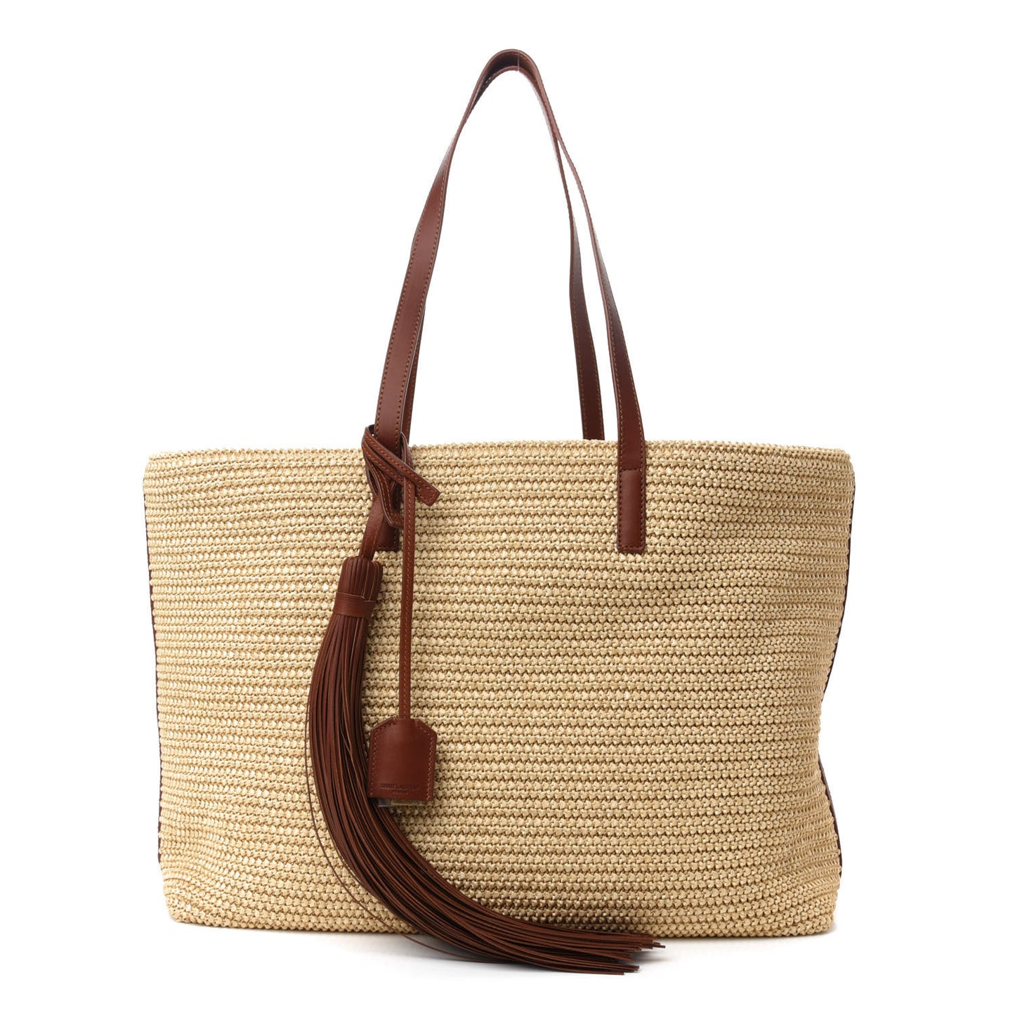 Raffia Tote Naturale Brown