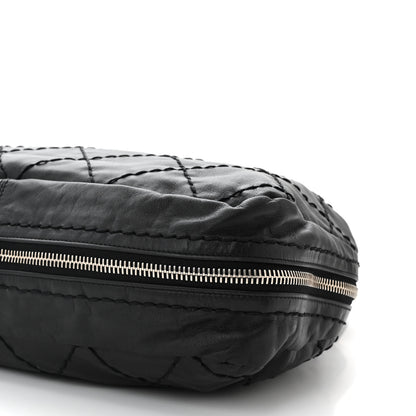 Chanel Calfskin Stitched Expandable Frame Bag Black 10 of 10
