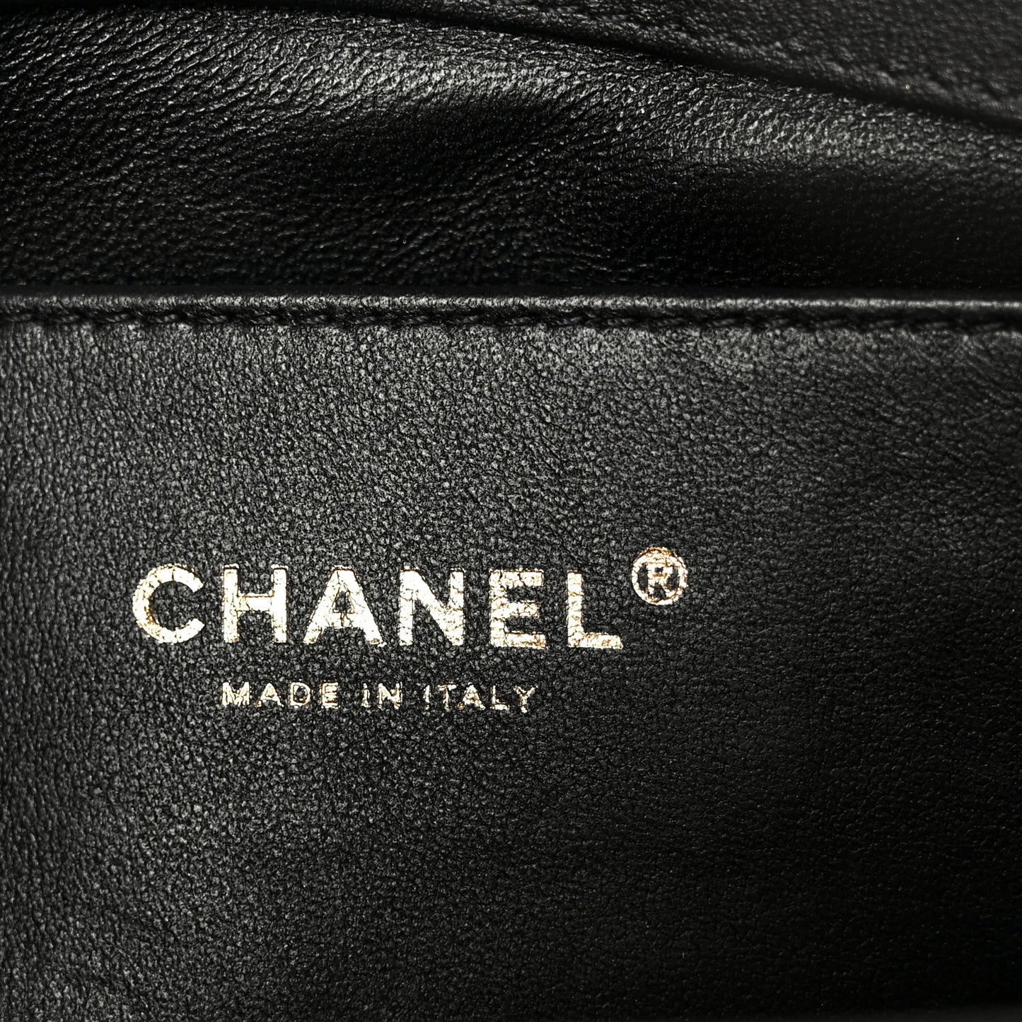 Calfskin Quilted Medium Boy Flap Black