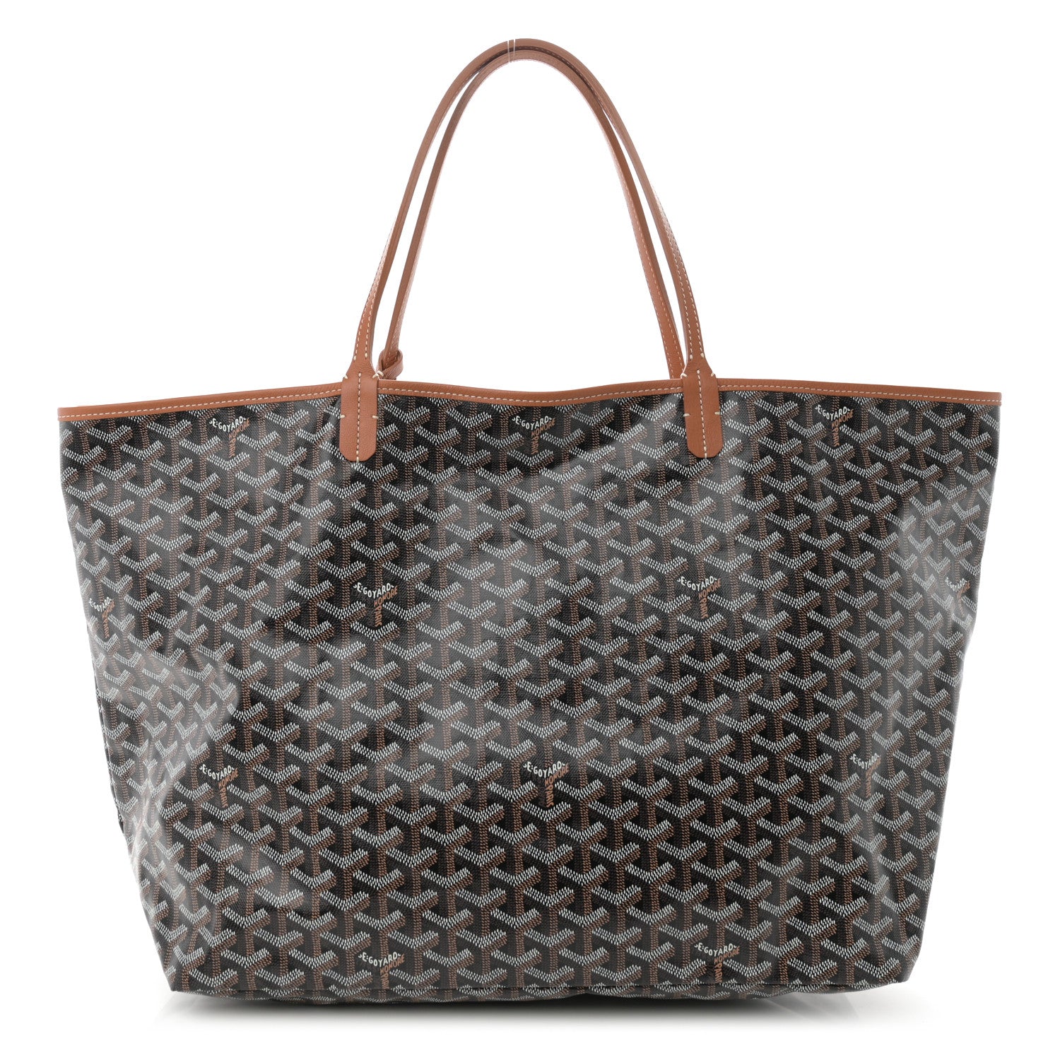 Goyard Goyardine Saint Louis GM Black Gold 1 of 12