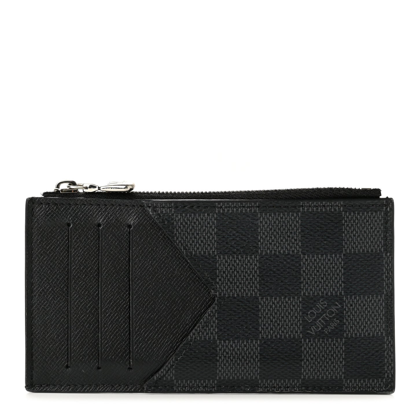 Damier Graphite Taiga Coin Card Holder
