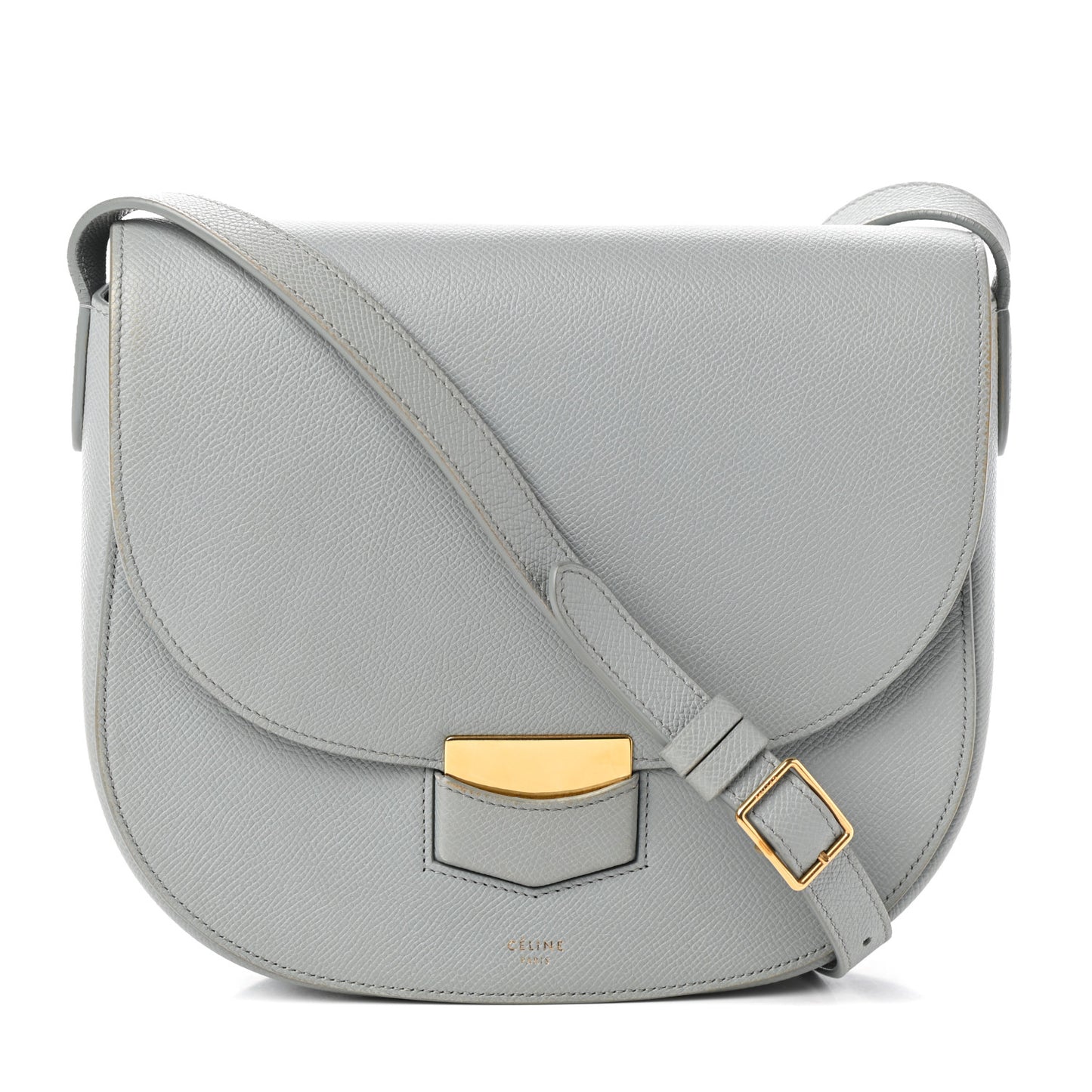 Grained Calfskin Compact Trotteur Cloud