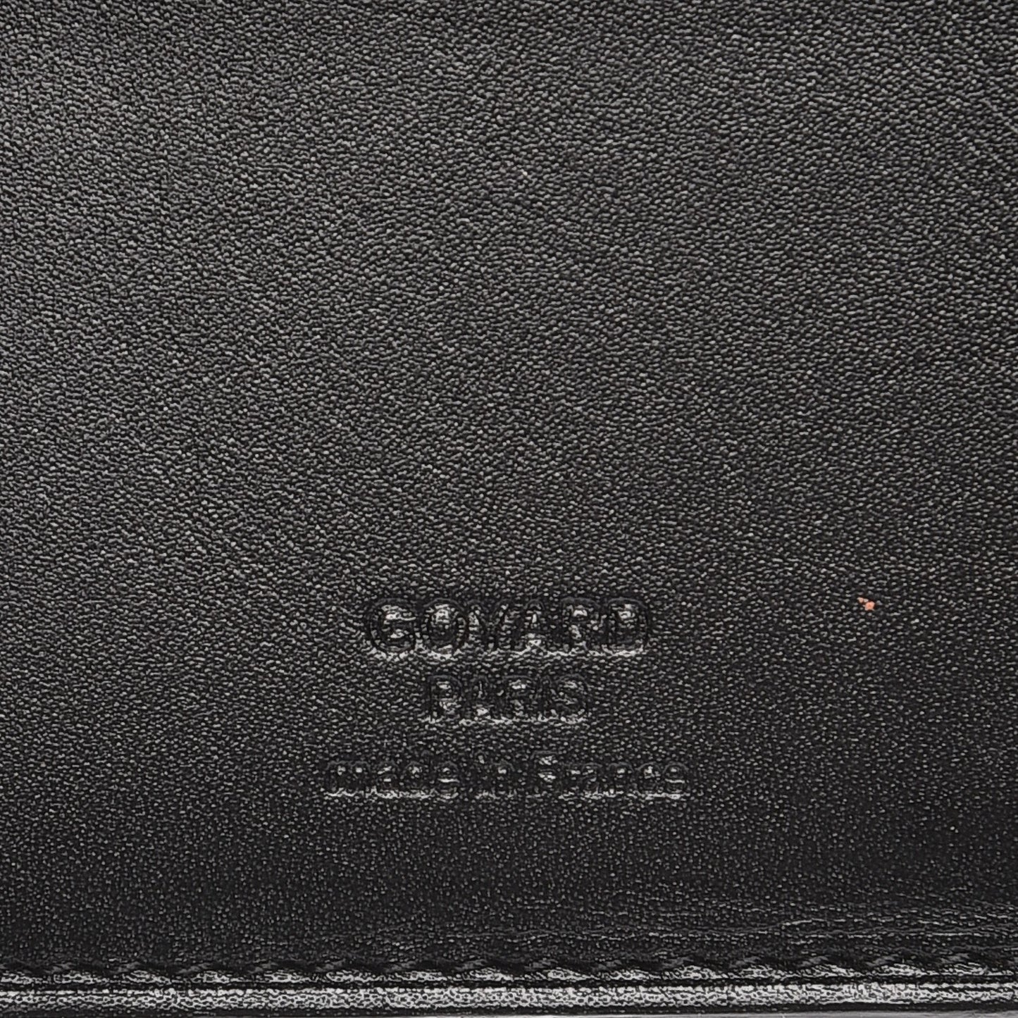 Goyardine Long Bi-Fold Wallet Black