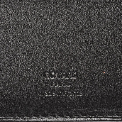 Goyard Goyardine Long Bi-Fold Wallet Black 6 of 7