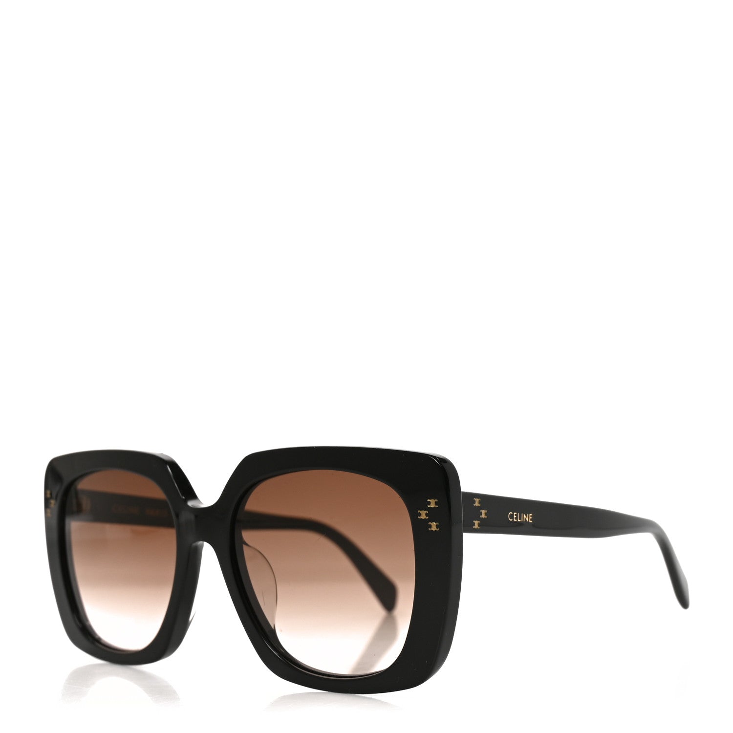 Celine Acetate Sunglasses CL40218U Black 1 of 7