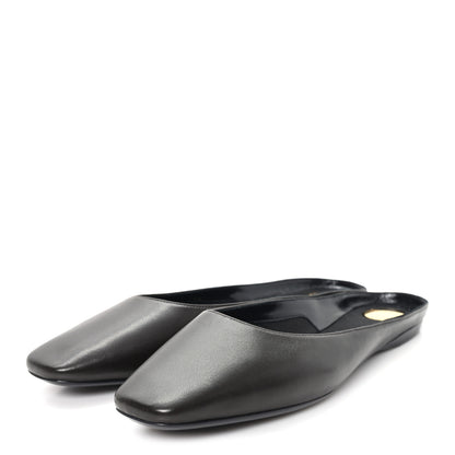 Saint Laurent Nappa Lido Slip On Mule 39.5 Eagle Brown 4 of 9