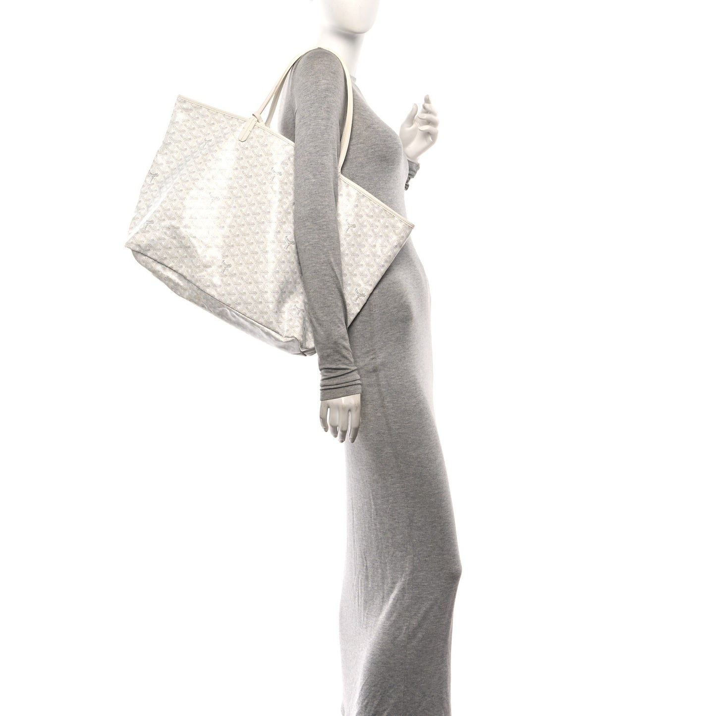 Goyardine Saint Louis GM White