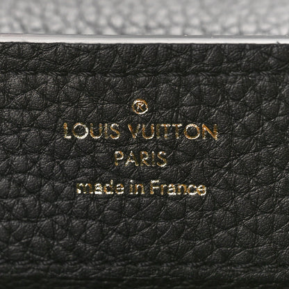 Louis Vuitton Taurillon Embellished Flower Crown Capucines Mini Black 7 of 9