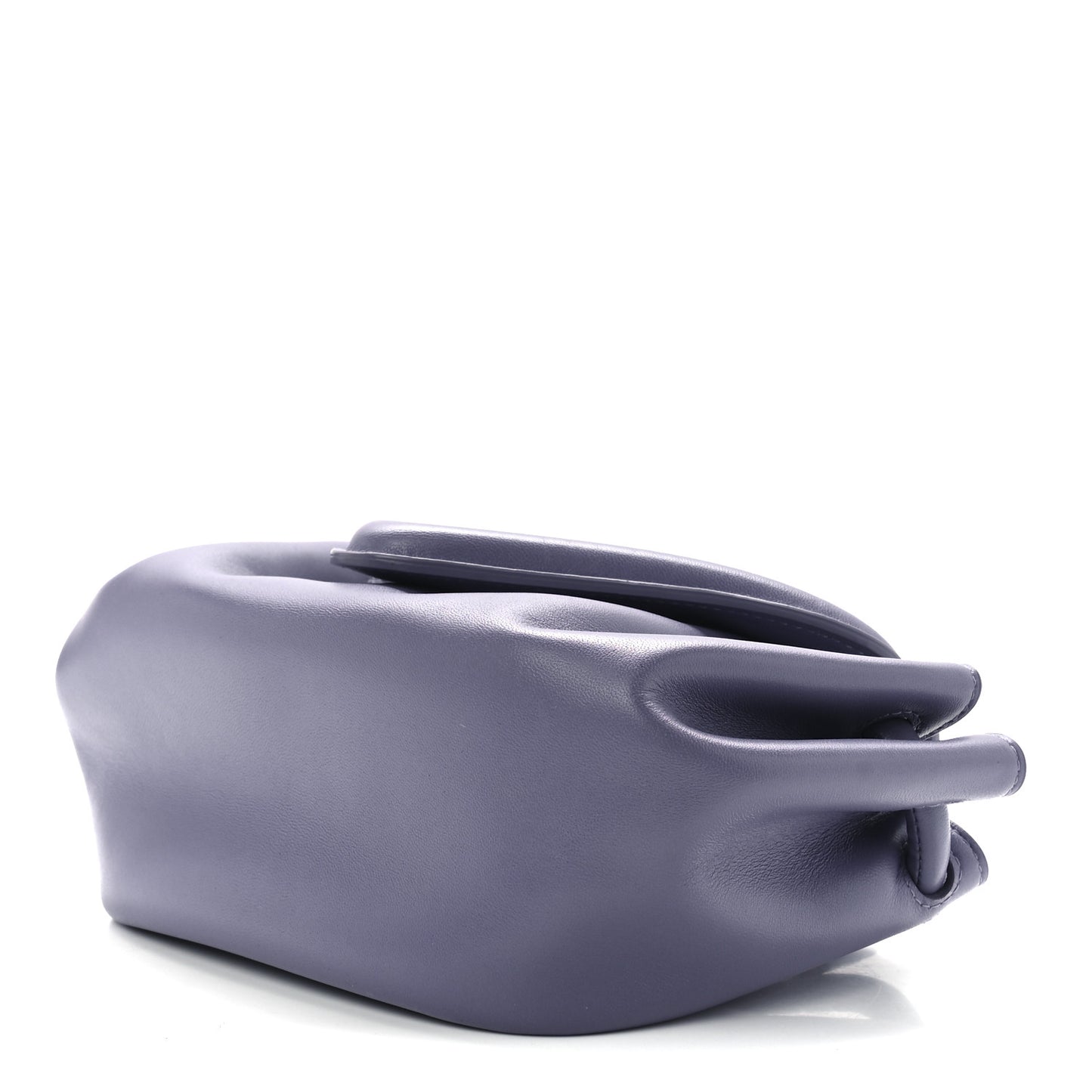 Lambskin Small Beak Triangle Flap Shoulder Bag Lavender