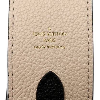 Louis Vuitton Empreinte Monogram Bandouliere Shoulder Strap Black Beige 3 of 6