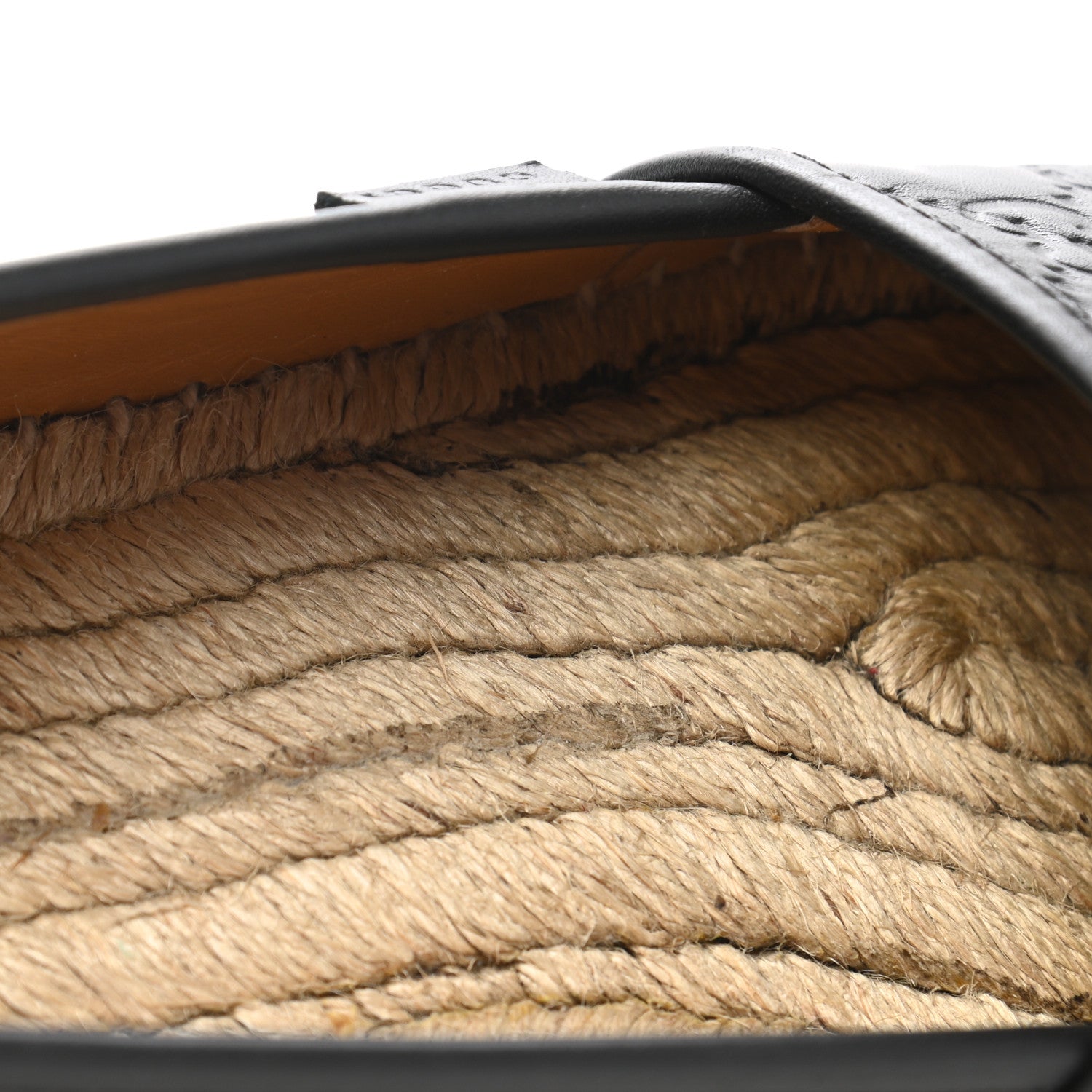 Gucci Microguccissima Signature Espadrilles 39.5 Black 11 of 13