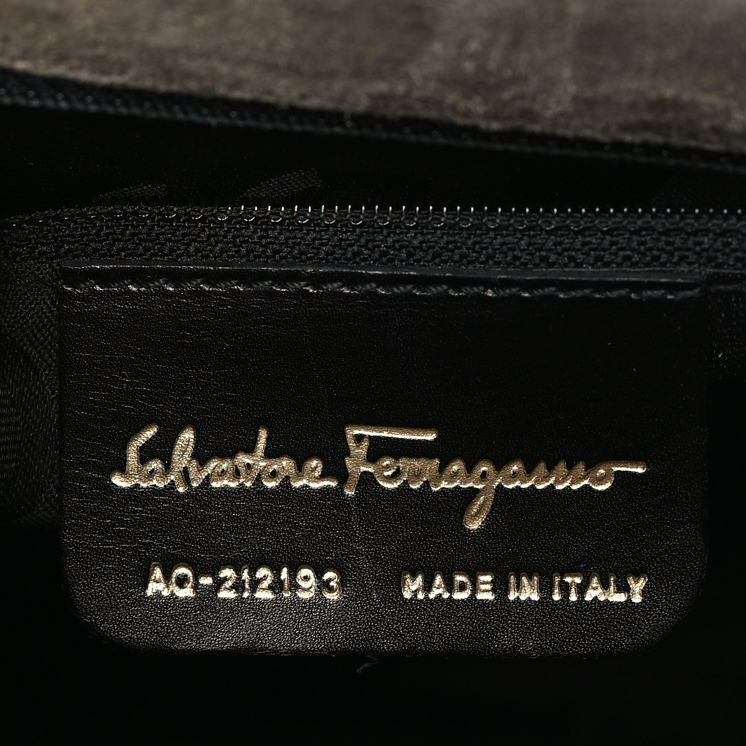 Salvatore Ferragamo Suede Gancini 2-Way Top Handle Bag Taupe 6 of 11