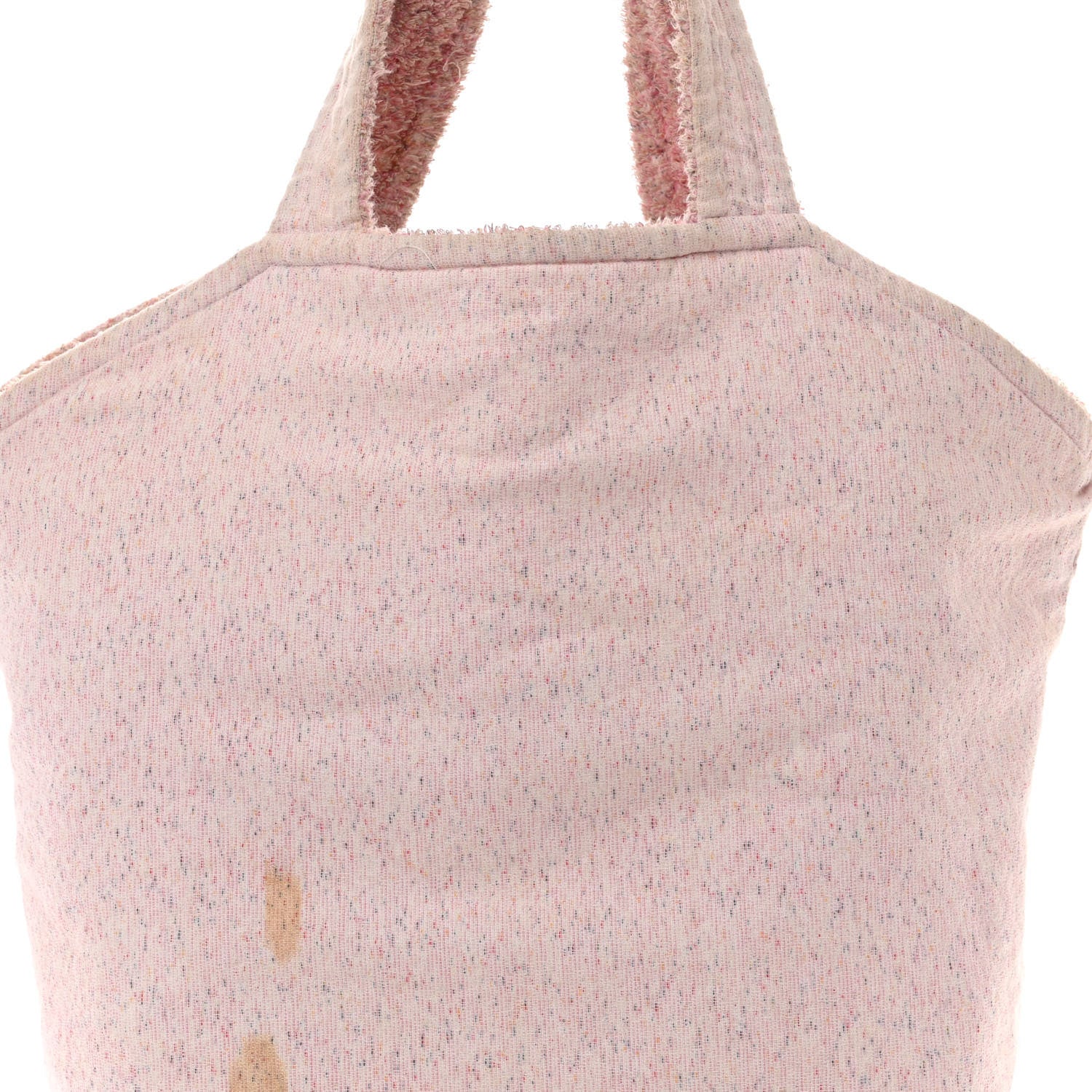 Chanel Terry Cotton CC Beach Tote Pink 10 of 22