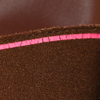 Louis Vuitton Mix Materials Mens LV Script Trainer Mules 6 Brown Pink 12 of 12