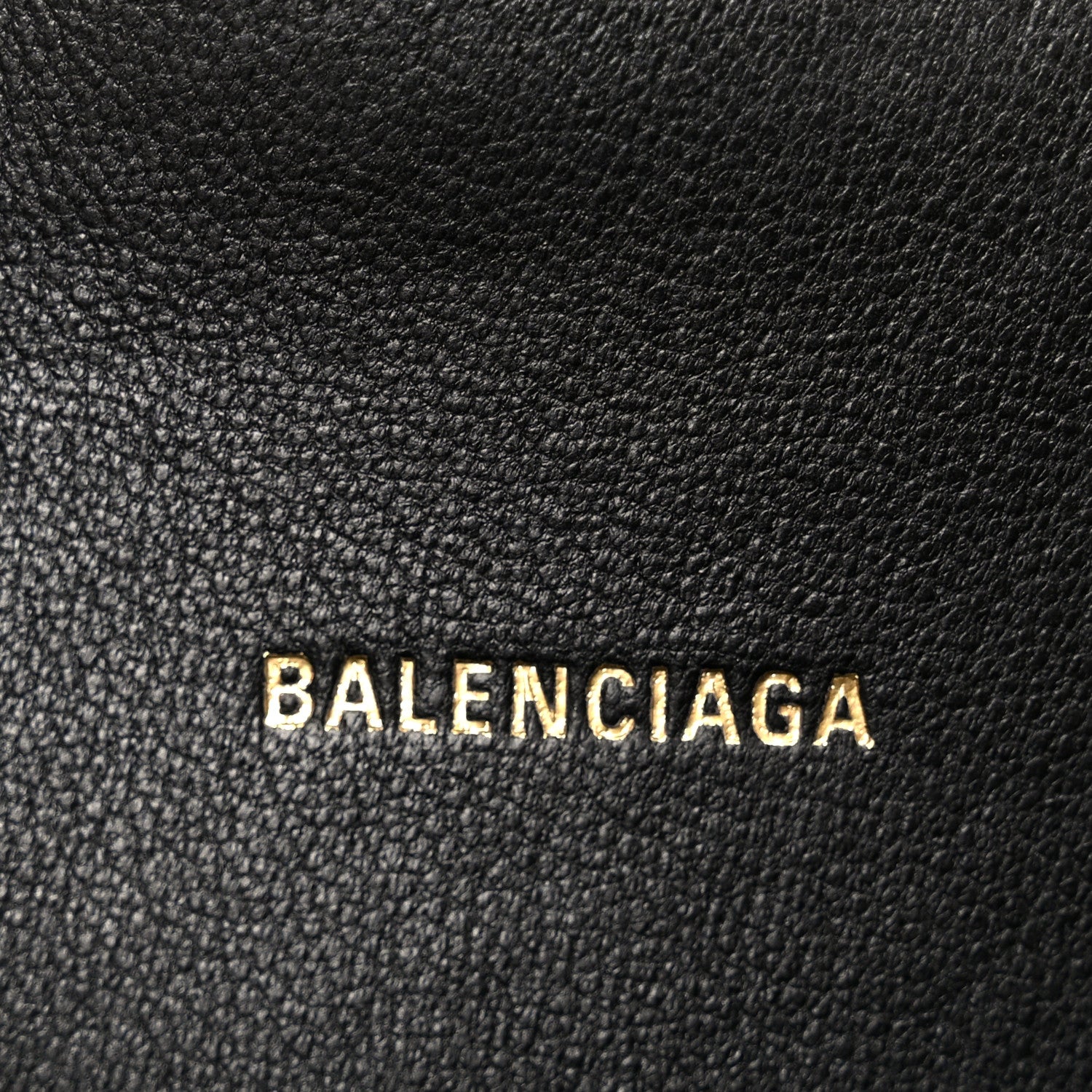 Balenciaga Metallic Calfskin Crocodile Embossed Hourglass Top Handle Bag XS Light Gold 6 of 11