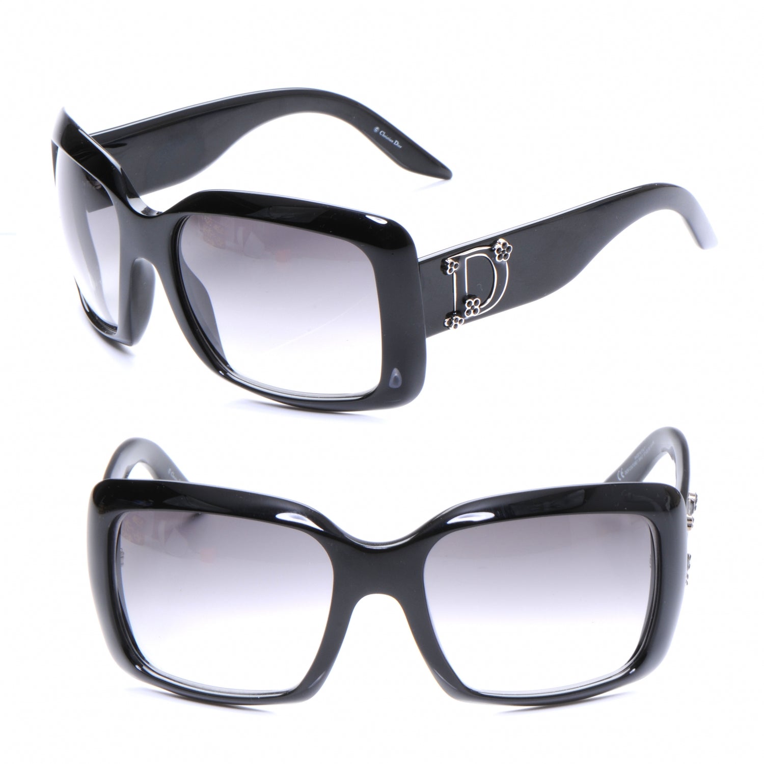Christian Dior Couture 1 Sunglasses Black 1 of 4